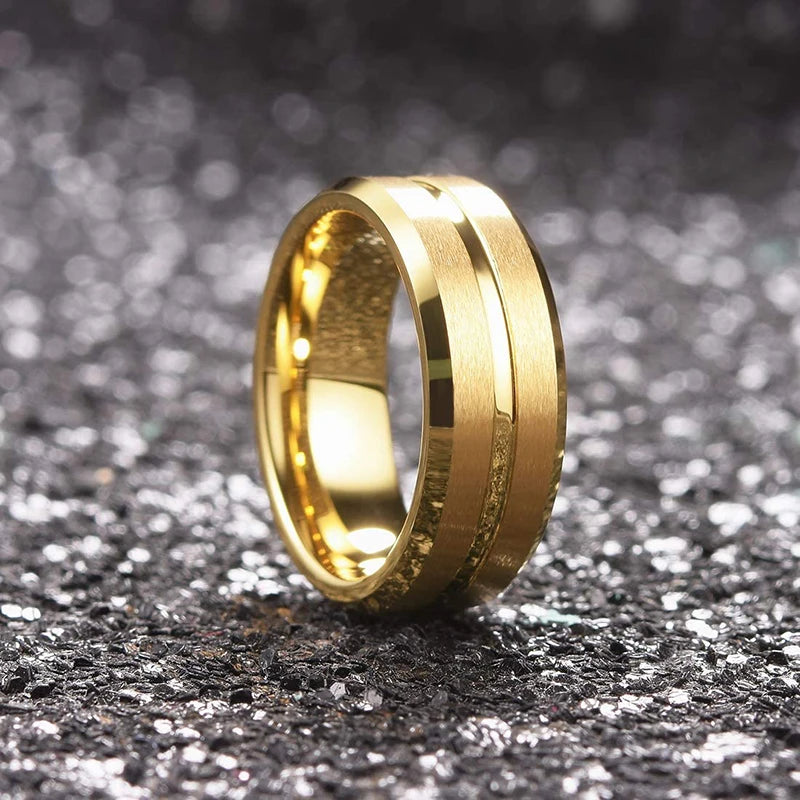 Gold Stainless Steel Ring