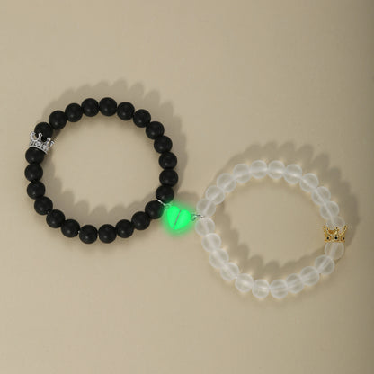 {{ Heart Bracelet }} - {{ WhiteRadiant }} - {{ Bracelet }} {{ Braclet }}