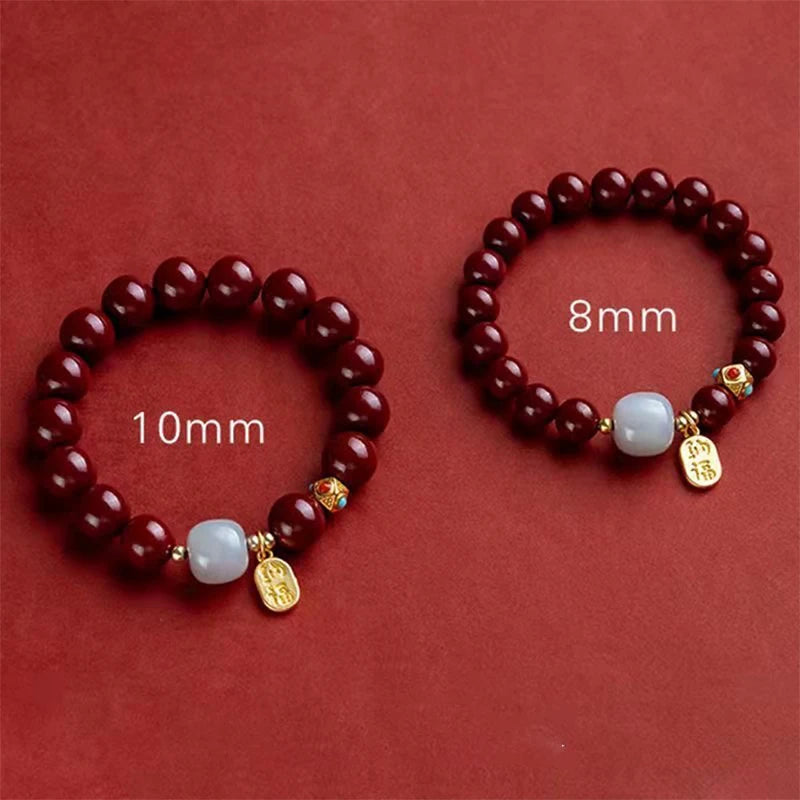 Lucky Wealth Red Beaded Bracelet