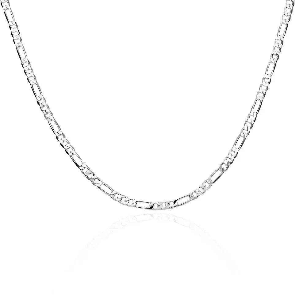 Sterling 925 Silver Chain Necklace For Men