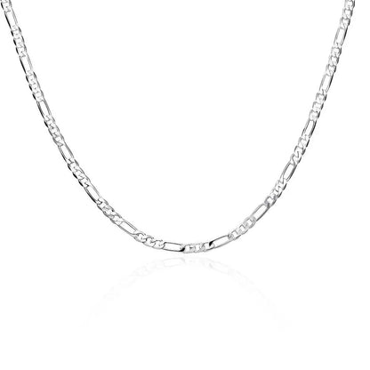 Sterling 925 Silver Chain Necklace For Men