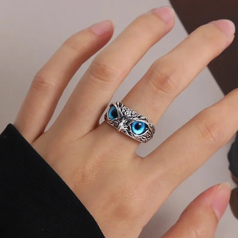 Radiant Owel and Butterfly Rings