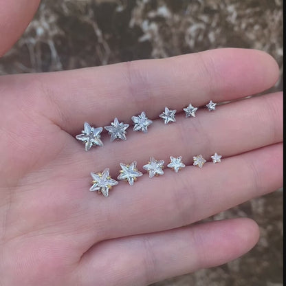 Mini Zircon Star Cartilage Piercing Stud For Women